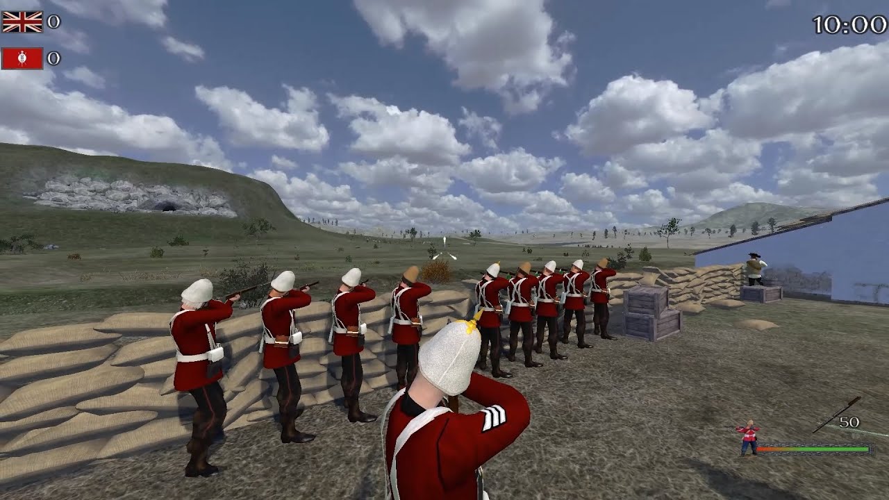 Rorke's Drift map (AZW mod) in Mount & Blade Warband: Napoleonic Wars