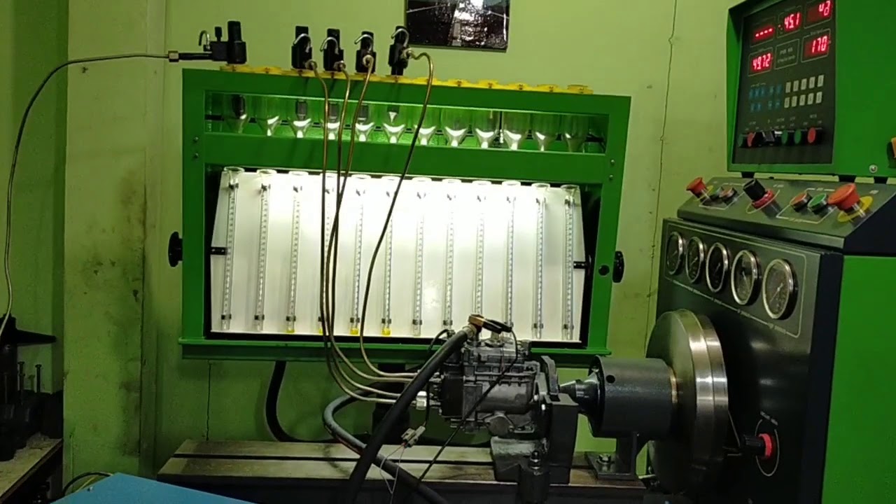 Servis test and kalibrasi injection pump 1KZ prado