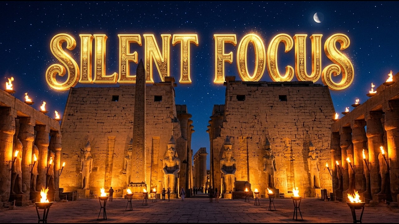 Ancient Egyptian Night Ambience | Music for Deep Focus