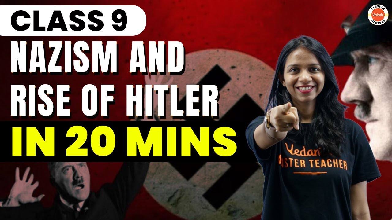 Nazism and Rise of Hitler Full Chapter One Shot Revision in Hindi | NCERT Class 9 History #Cbse2024