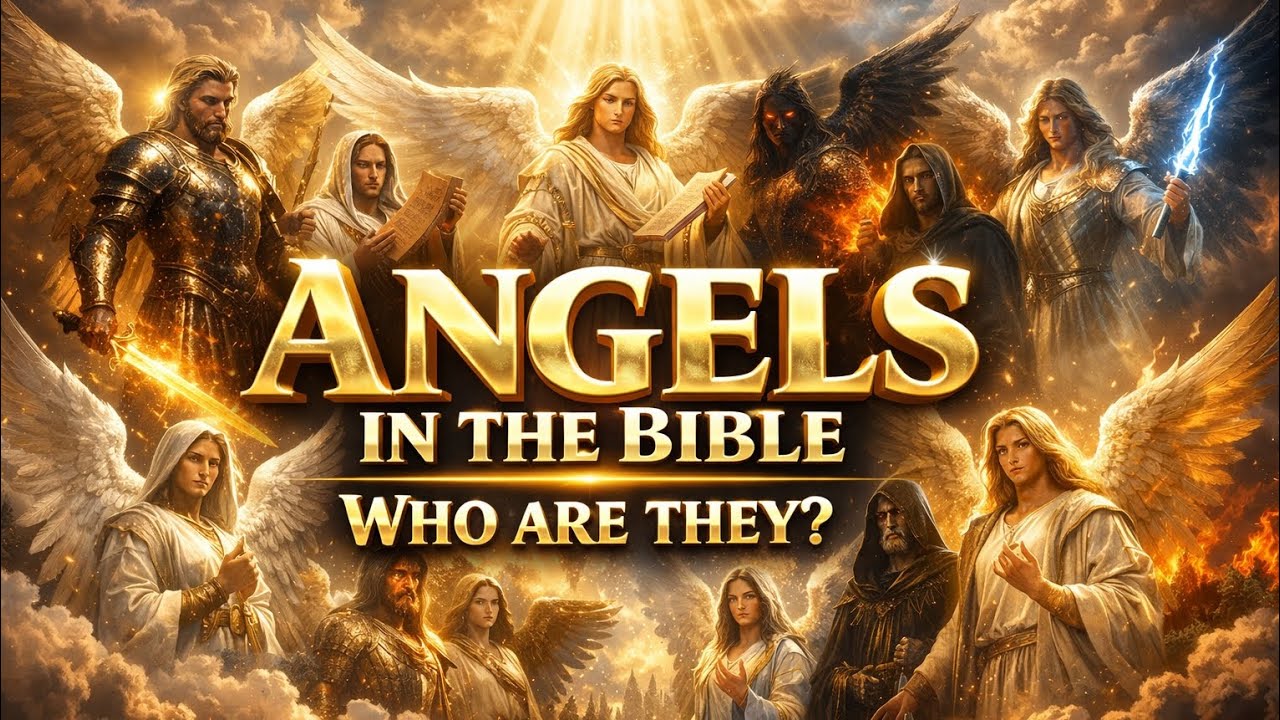 ANGELS IN THE BIBLEWHO ARE THEY? #heavenlythrone #angels #lusifer #gabriel 