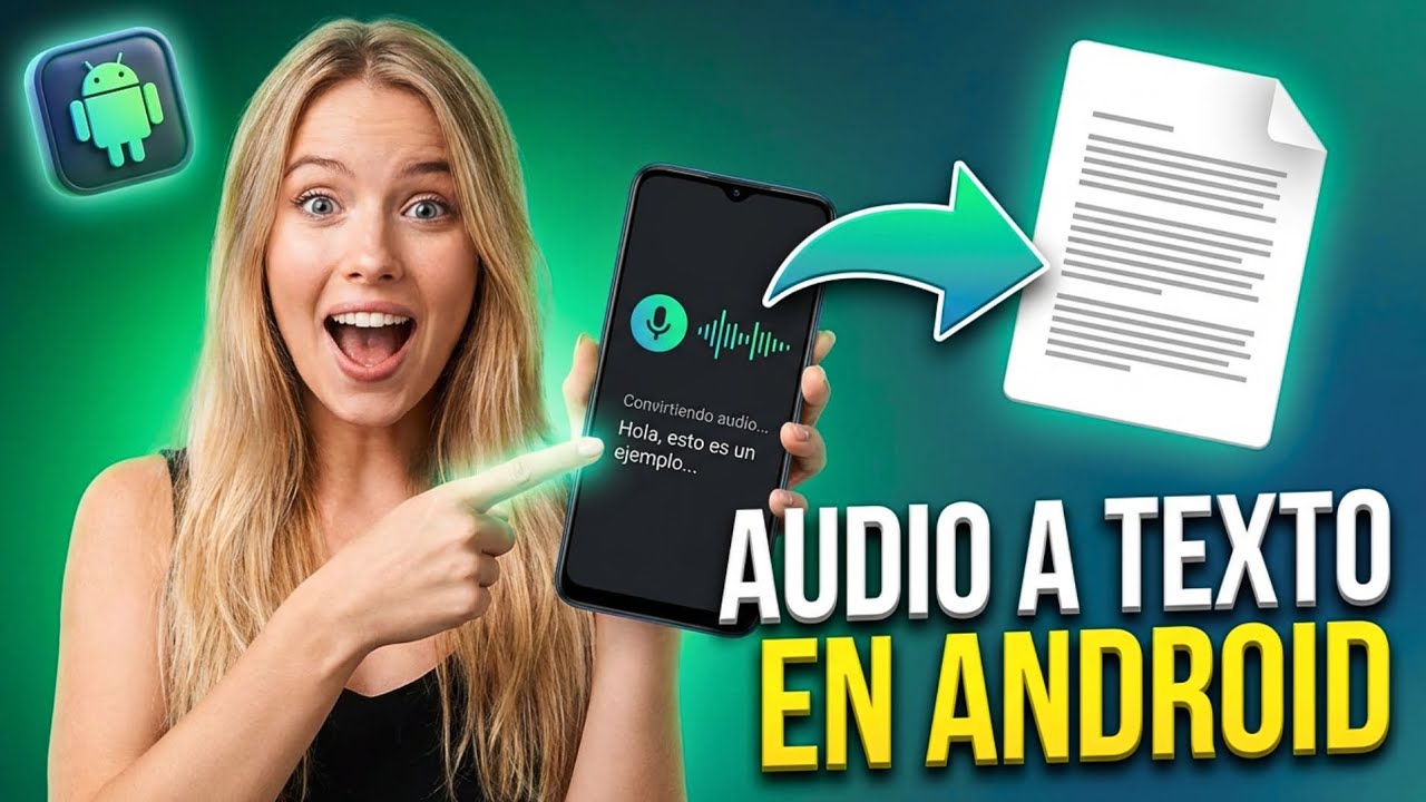 Como TRANSCRIBIR un AUDIO desde Celular GRATIS 2026 ✅️