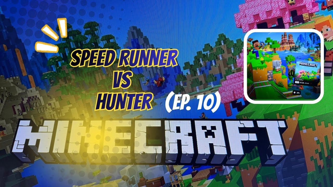 Minecraft Speed runner vs Hunter… ONE MISTAKE ENDED IT 😱