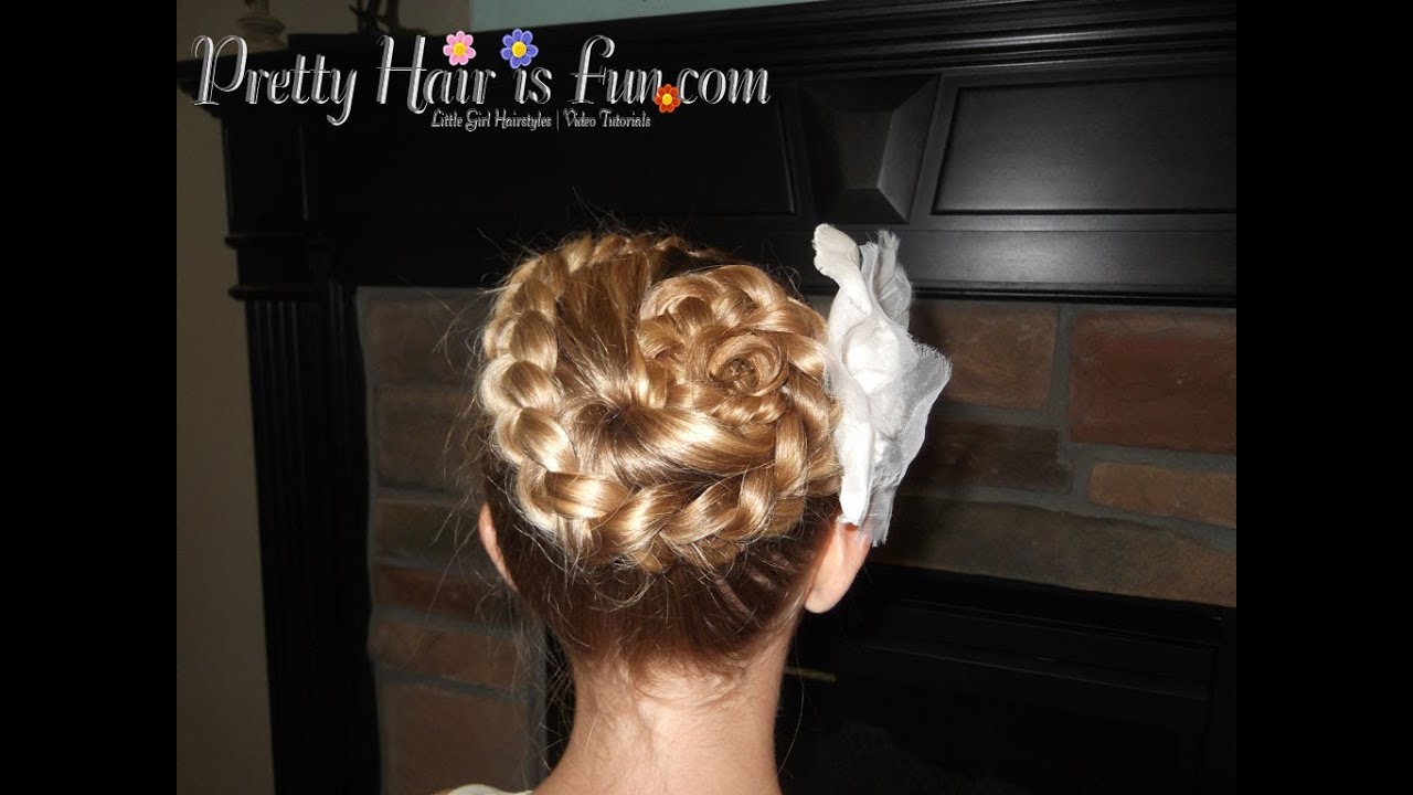 How to do a Dutch Flower Braid | Pretty Hair is Fun