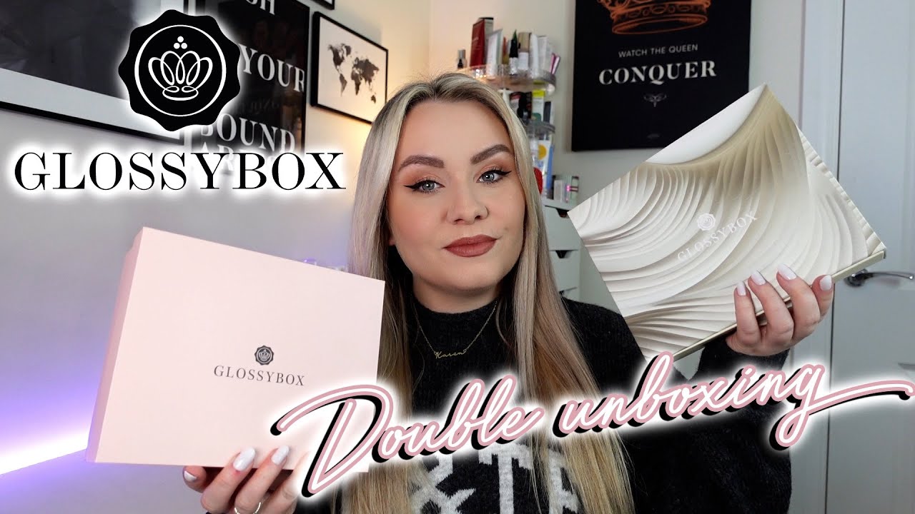 DOUBLE UNBOXING! GLOSSYBOX JANUARY & FEBRUARY 2025 UNBOXING & DISCOUNT CODE | MISS BOUX