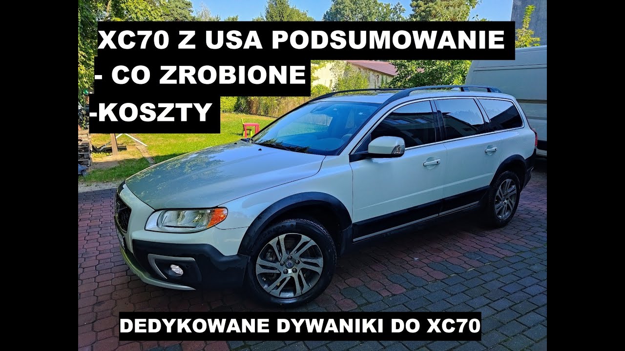 XC70 - podsumowanie, koszty - Dedykowane dywaniki EVA