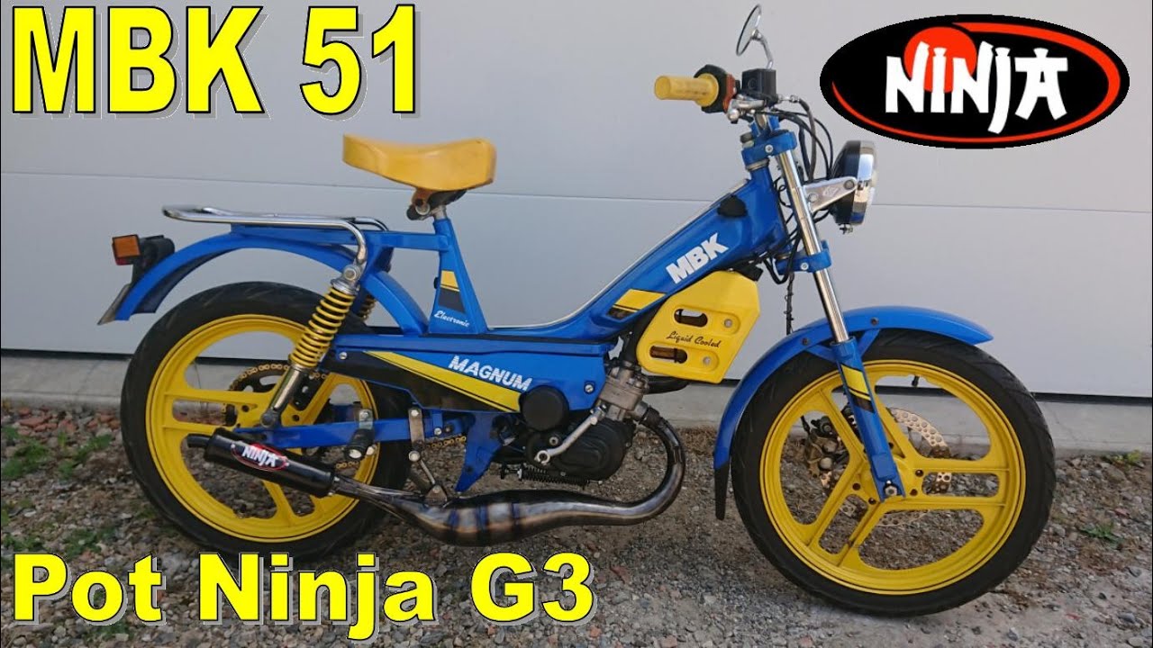 MBK 51 pot Ninja G3