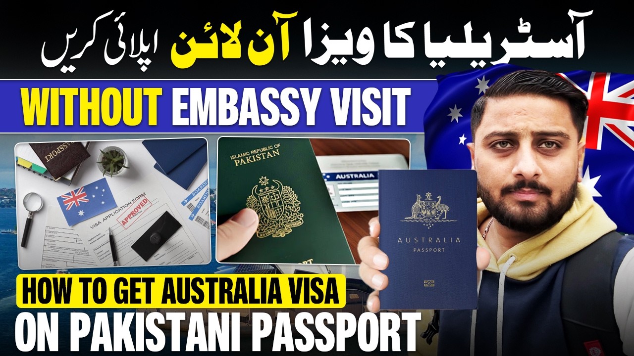 How to Get Australia Visit & Work Visa 2026 | Pakistani Passport | Without Embassy Visit