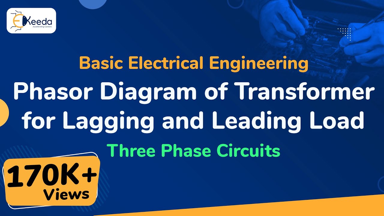 Phasor Diagram of Transformer for Lagging and Leading Load - Three Phase Circuits