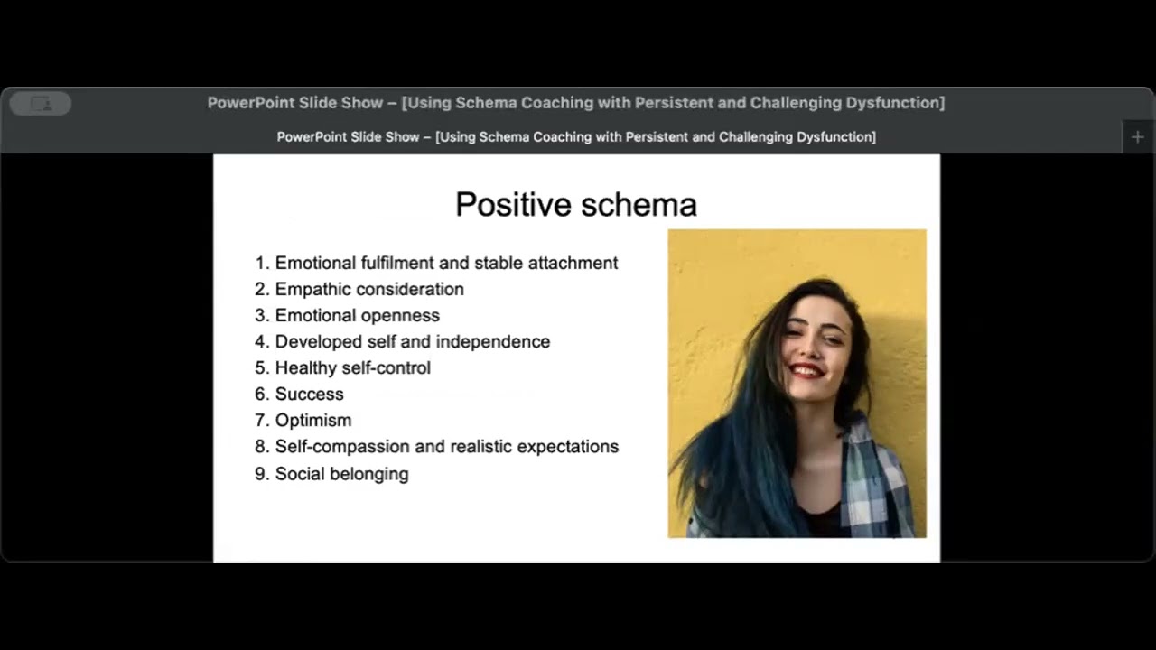 Recording from Schema Coaching: Overcoming Deep-seated Challenges