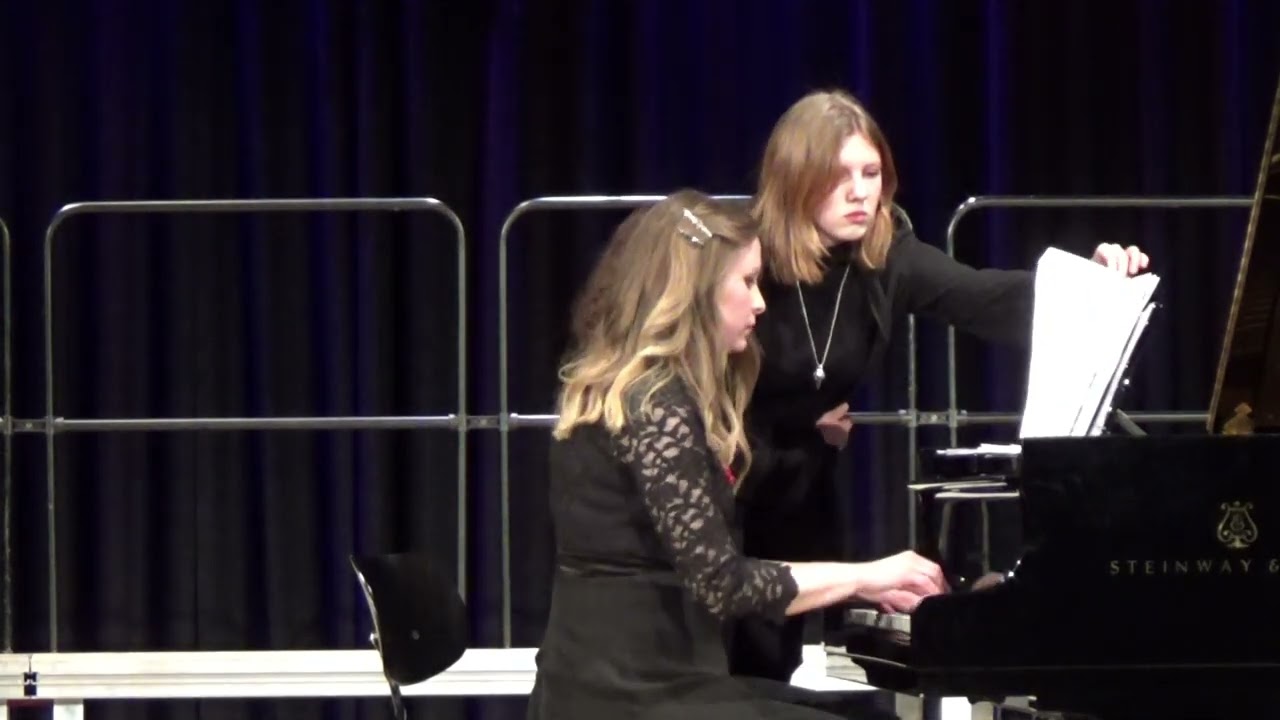 Spanish Concertino for 4 hands. Oxana Krut
