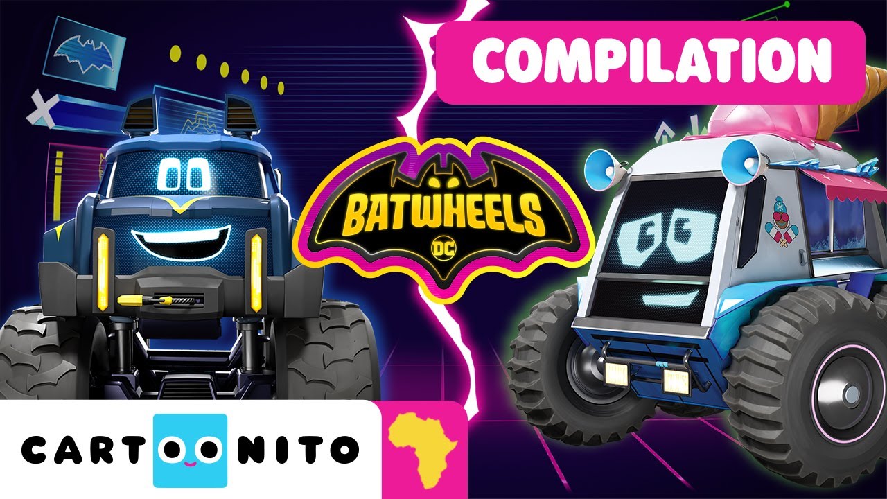 Buff vs Snowy Compilation | Batwheels | Cartoonito Africa