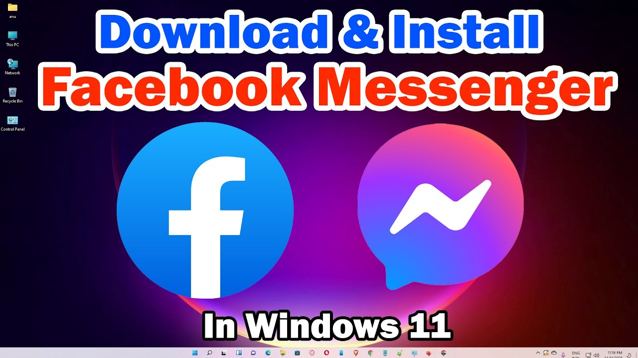 How To Install Facebook Messenger on Windows 11 - PC or Laptop
