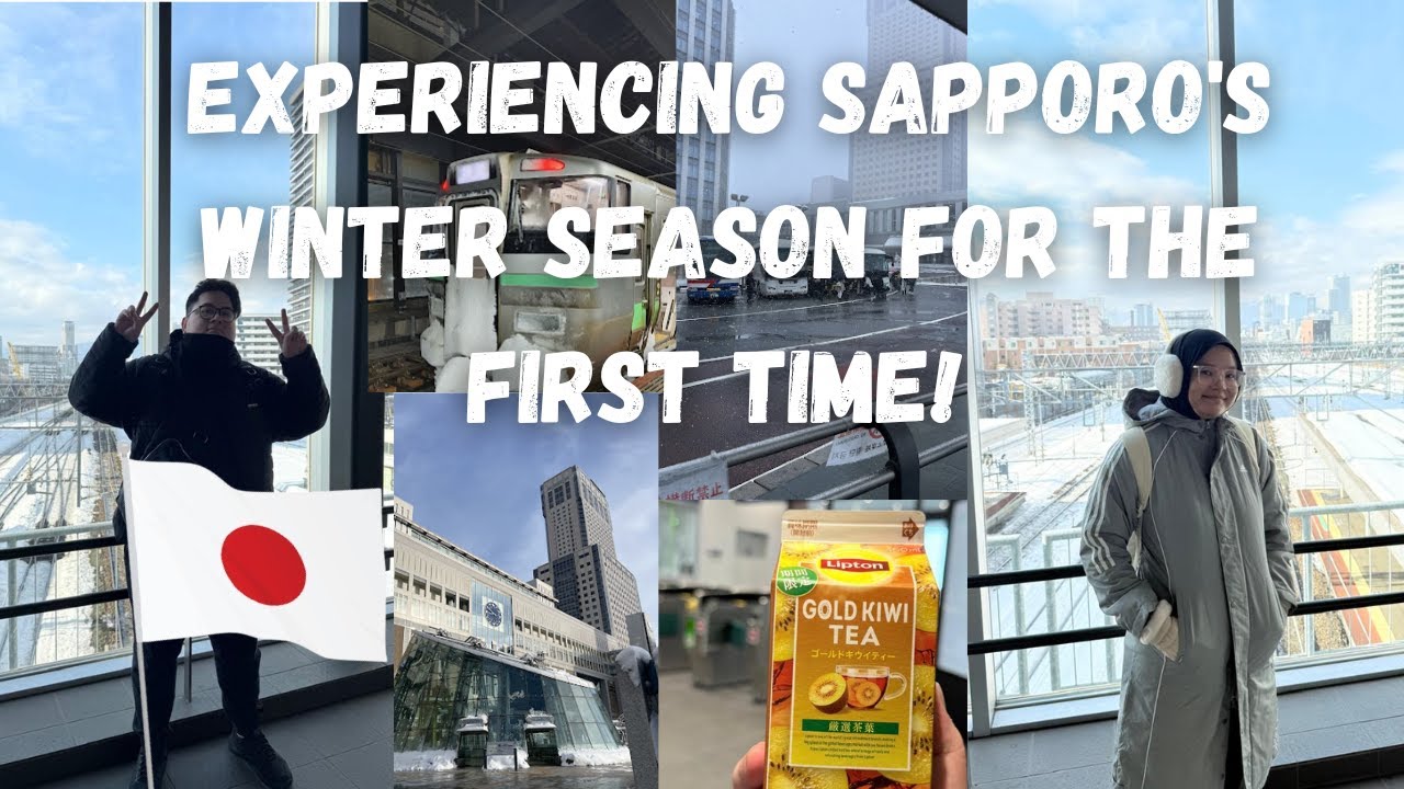 Sapporo - Japan 🇯🇵 [PART 1] | Exploring Sapporo&rsquo;s Winter for the First Time &ndash; FREEZING but Fun! 🧣🔥