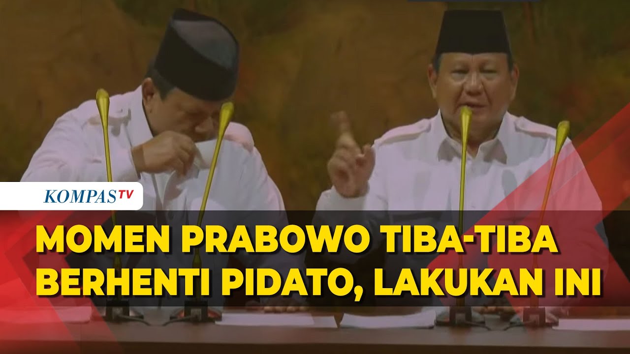 Momen Prabowo Tiba-Tiba Berhenti Pidato hingga Sebut Kader ‘Bandel’ di HUT ke-17 Gerindra