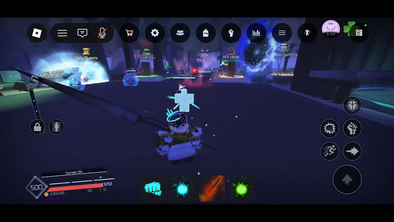 Spinning for special grade innate (jujustu infinite) 