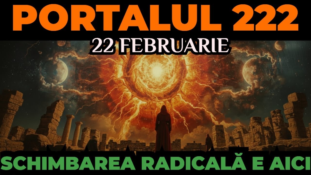 PORTALUL 222 S-A DESCHIS: Nu este o coincidență că vezi asta chiar ACUM! 22 Februarie 