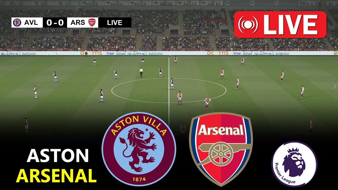 Aston Villa vs Arsenal | English Premier League 2025/26 | Epl Live Stream | PES 21 Gameplay