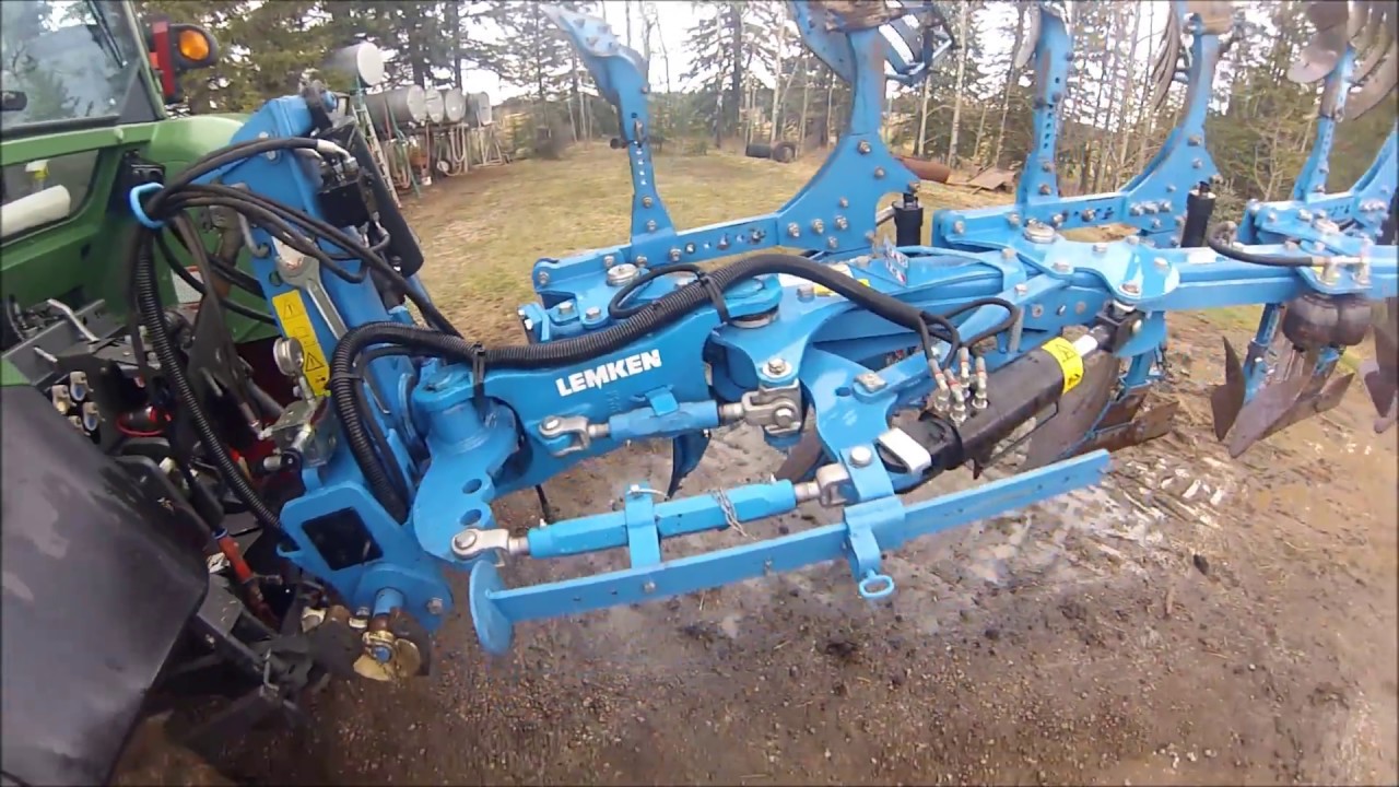 Fendt 712 Lemken Plow HD.