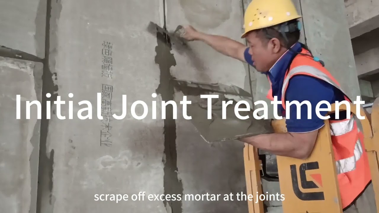 Light weight compsite wall panel installation 2   720