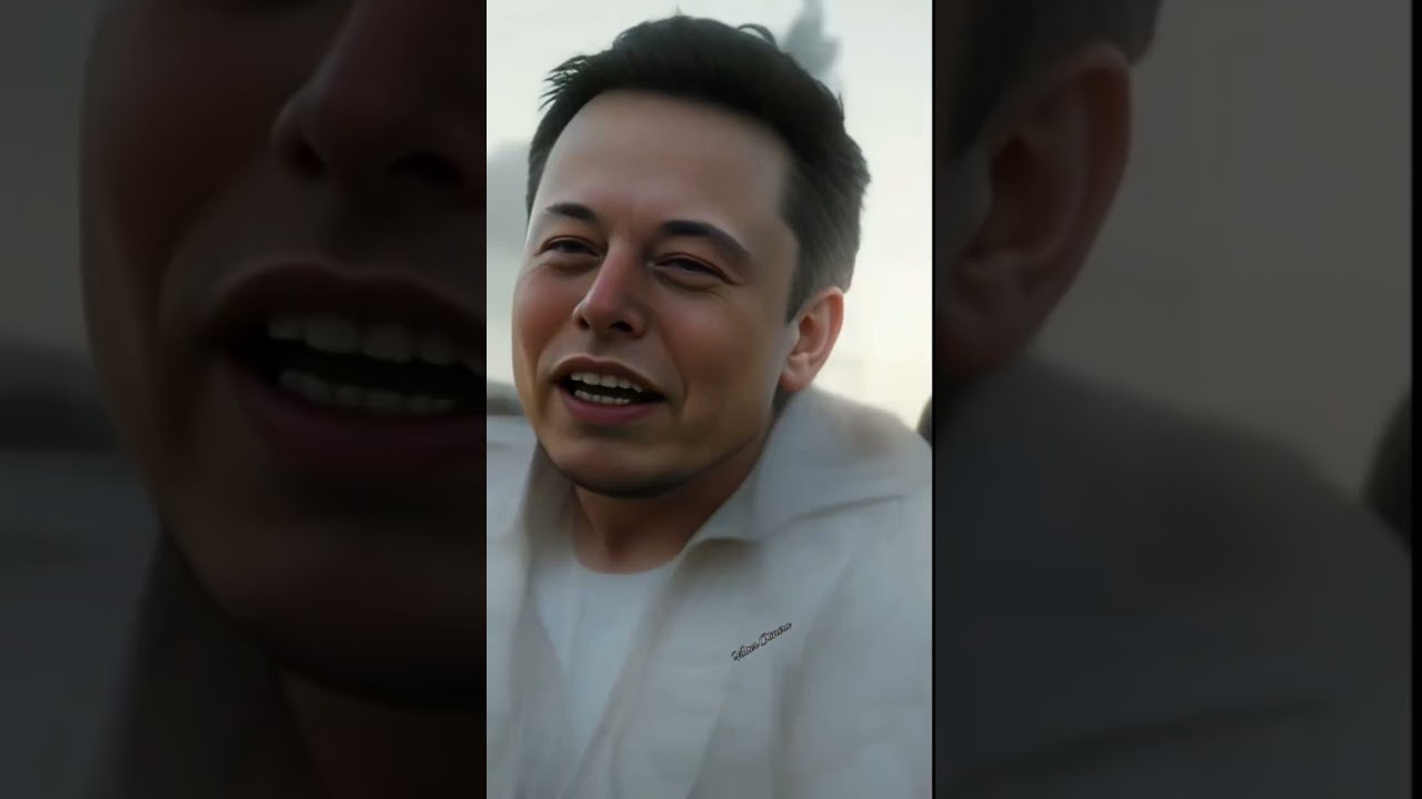 Elon Musk, cantando,