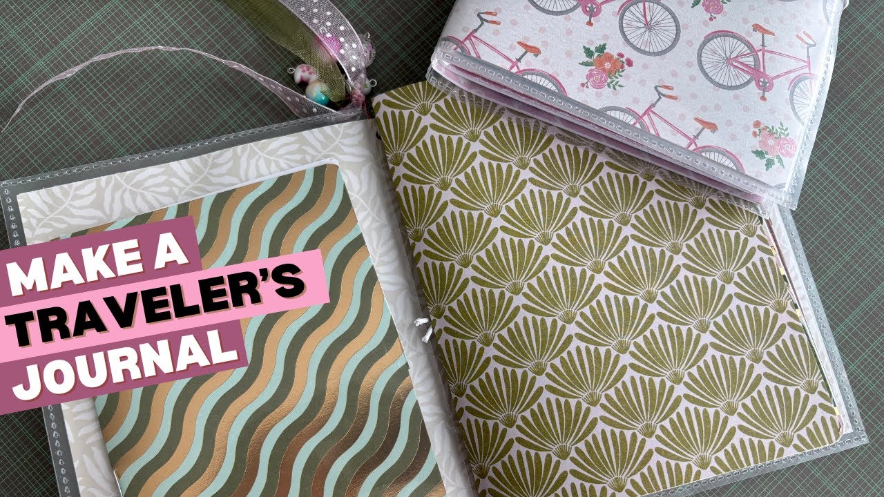 Transform a Dollar Tree Photo Album into a Traveler's Journal
