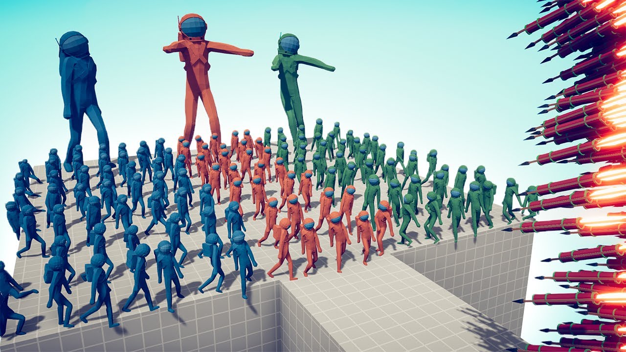 100x AMONG US + GIANTS vs EVERY GOD - TABS | Totally Accurate Battle Simulator