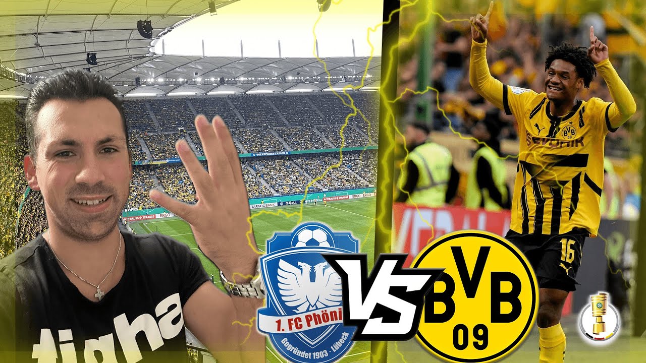 50.000 FANS 😮‍💨 BVB haut PHÖNIX aus DFB-POKAL! KEINE SENSATION in HAMBURG ❌ VLOG Lübeck vs Dortmund