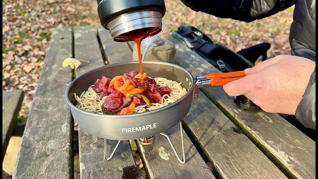 Как сохранить мясо свежим на открытом воздухе • Китайская лапша, приготовленная в походной печи
