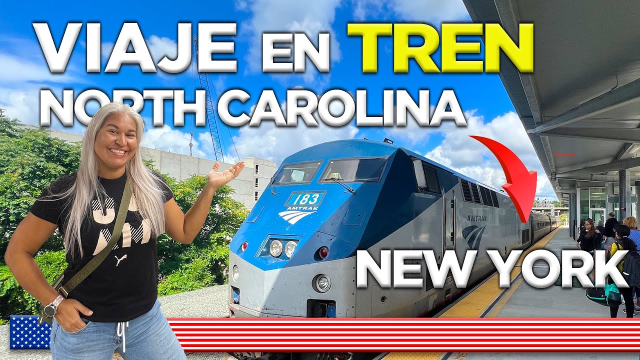 ASÍ ES VIAJAR EN TREN DESDE RALEIGH NORTH CAROLINA HASTA NEW YORK @CHEVERELIFE