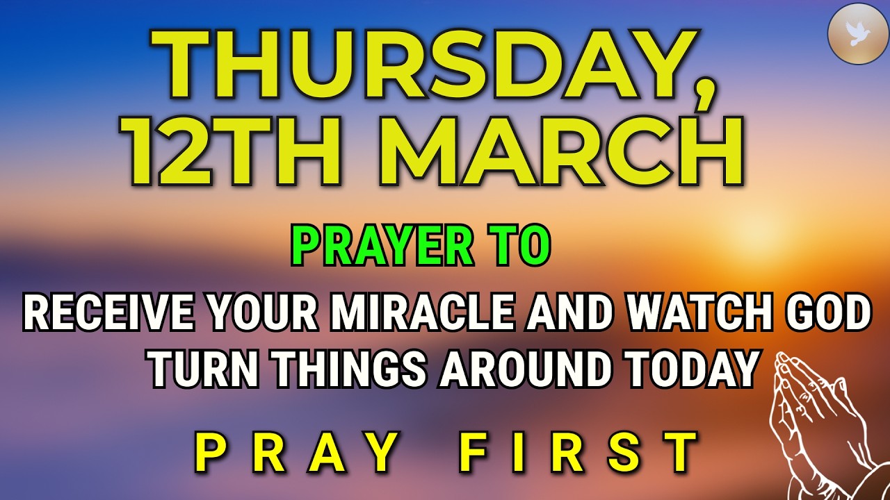 Prayer to Receive Your Miracle and Watch God Turn Things Around Today