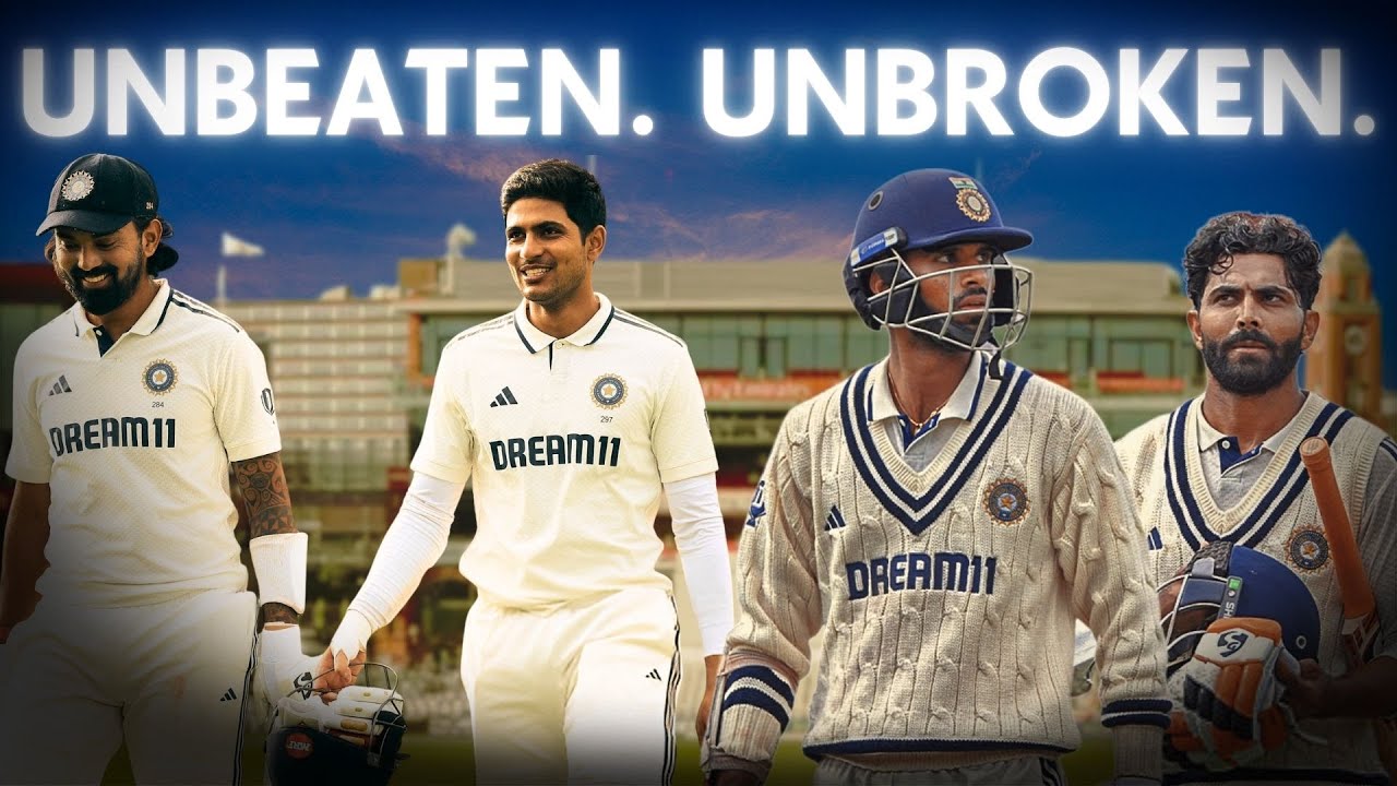 Unbeaten. Unbroken. India&rsquo;s Historic Day 5 Resistance at Old Trafford