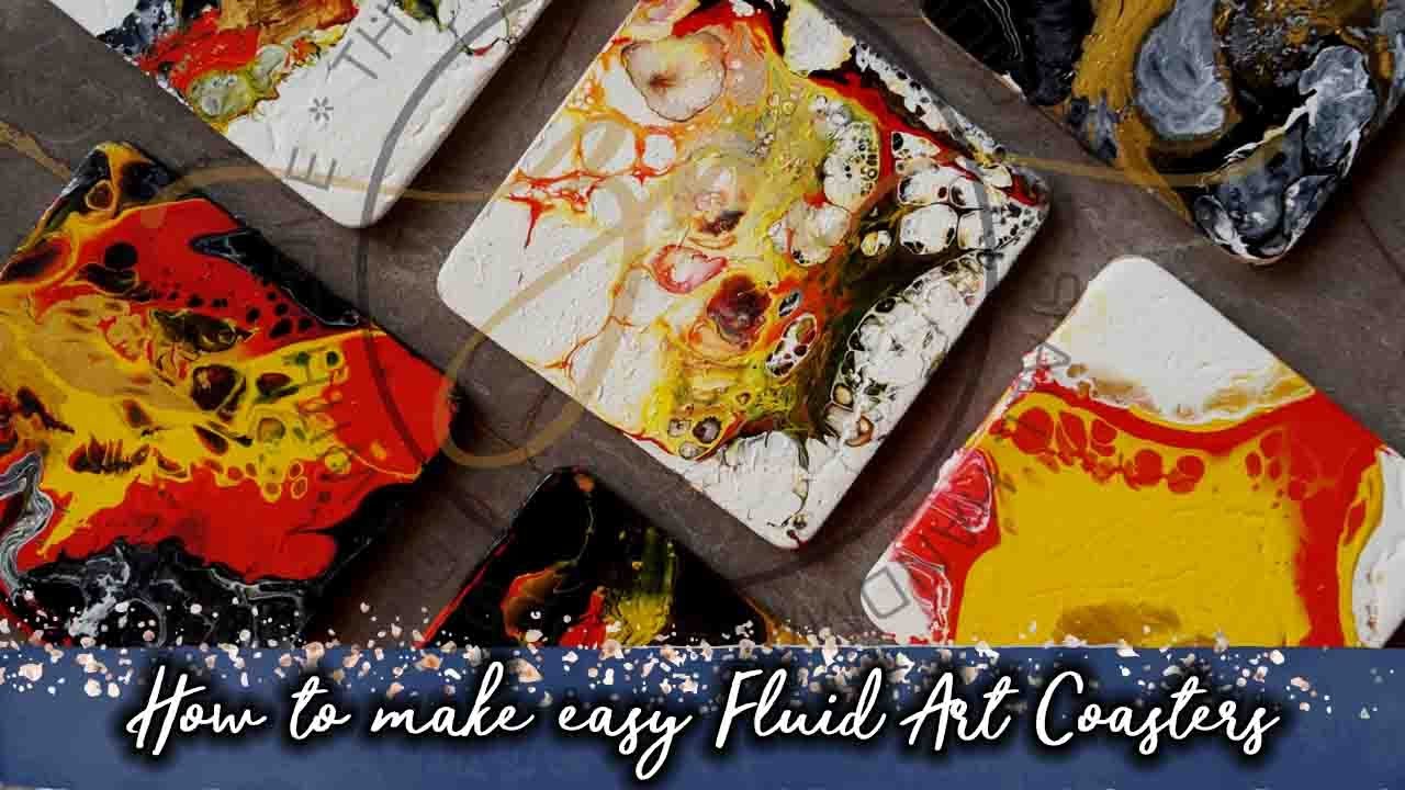 Fevicryl Fluid Art Kit | DIY Fluid Art for beginners | 7 Easy Fluid Art Techniques