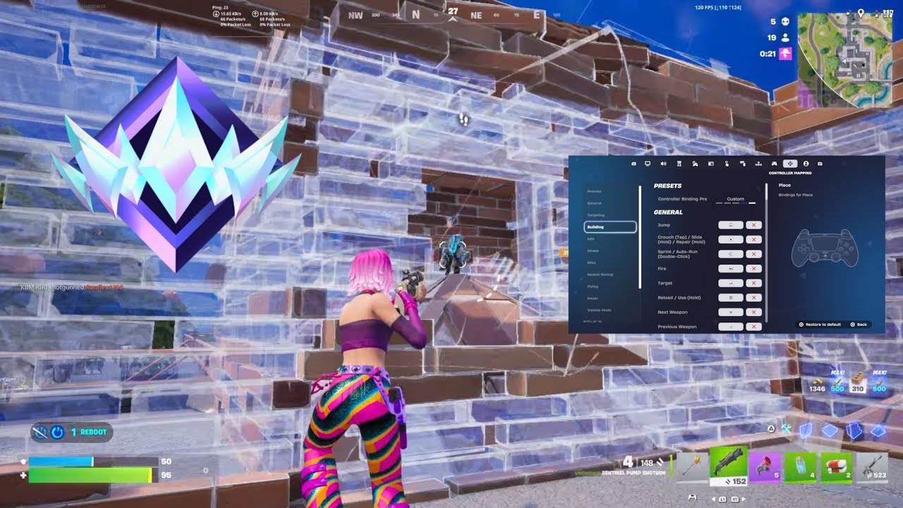 FORTNITE | PS5 | RELOAD🔄 | FULL GAMEPLAY | SETTINGS
