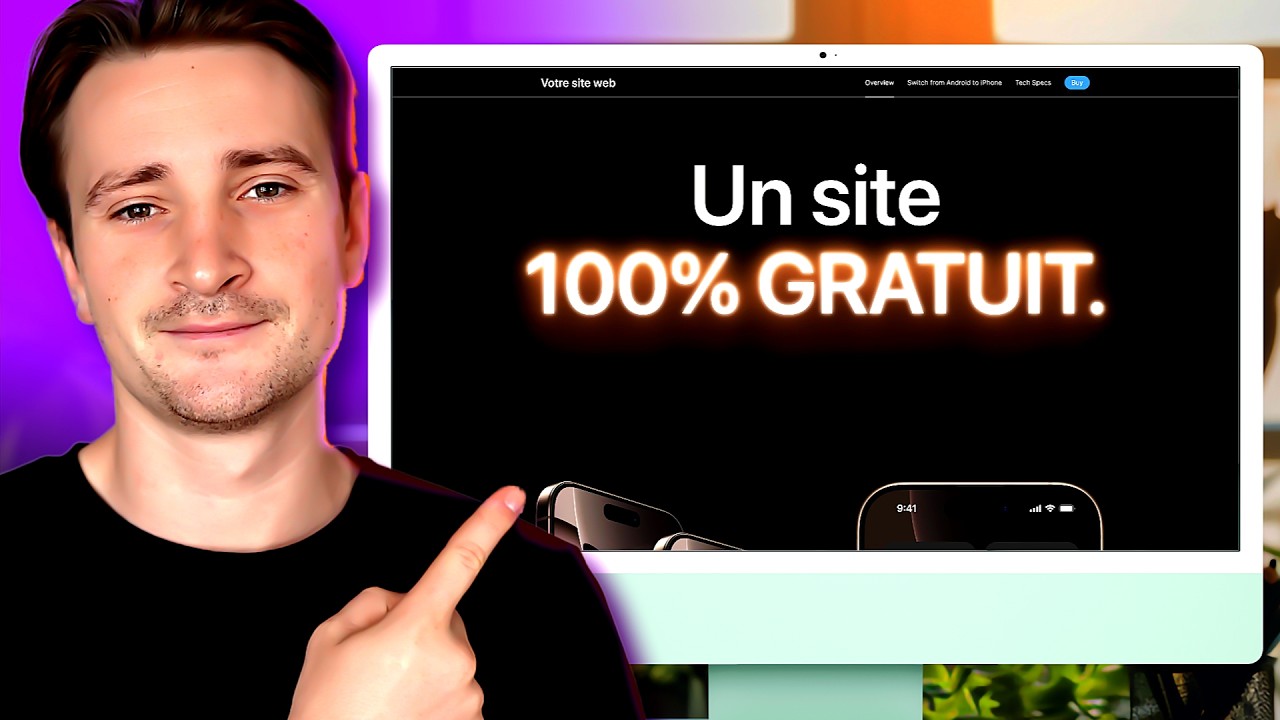 Comment cr&eacute;er un site web GRATUIT rapidement (super facile)