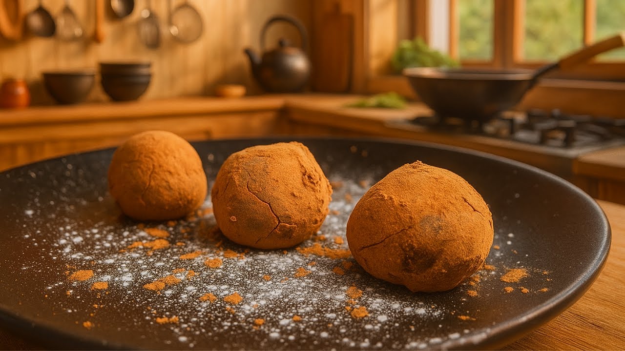 Receita Chinesa de Mochi de Chocolate