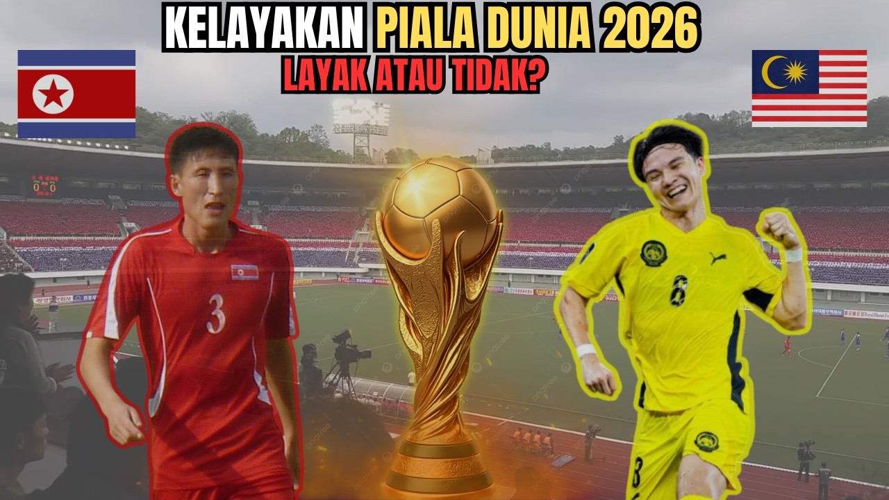 WCQ R3 M2: North Korea VS Malaysia(Football League 2026 Malaysia)