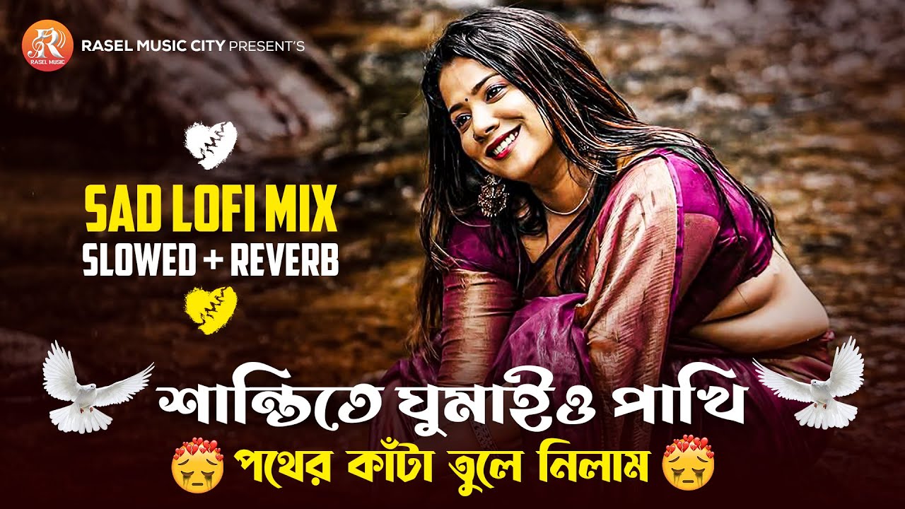 শান্তিতে ঘুমাইও পাখি | Santite Ghumaio Pakhi | পথের কাঁটা তুলে নিলাম | Sad Bangla gan | Lofi Song