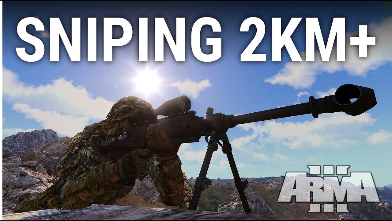 Sniping at 2km+ - ARMA 3 King of the Hill