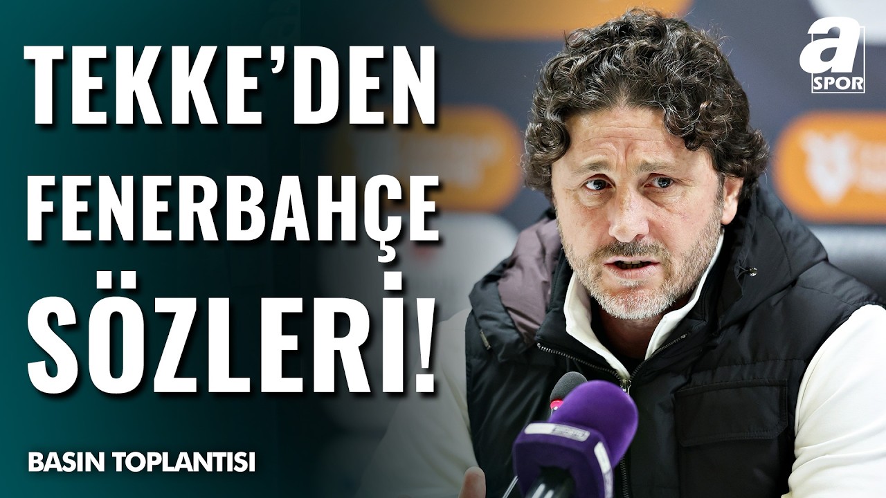 Samsunspor 0-3 Trabzonspor | Fatih Tekke Maç Sonu Basın Toplantısı