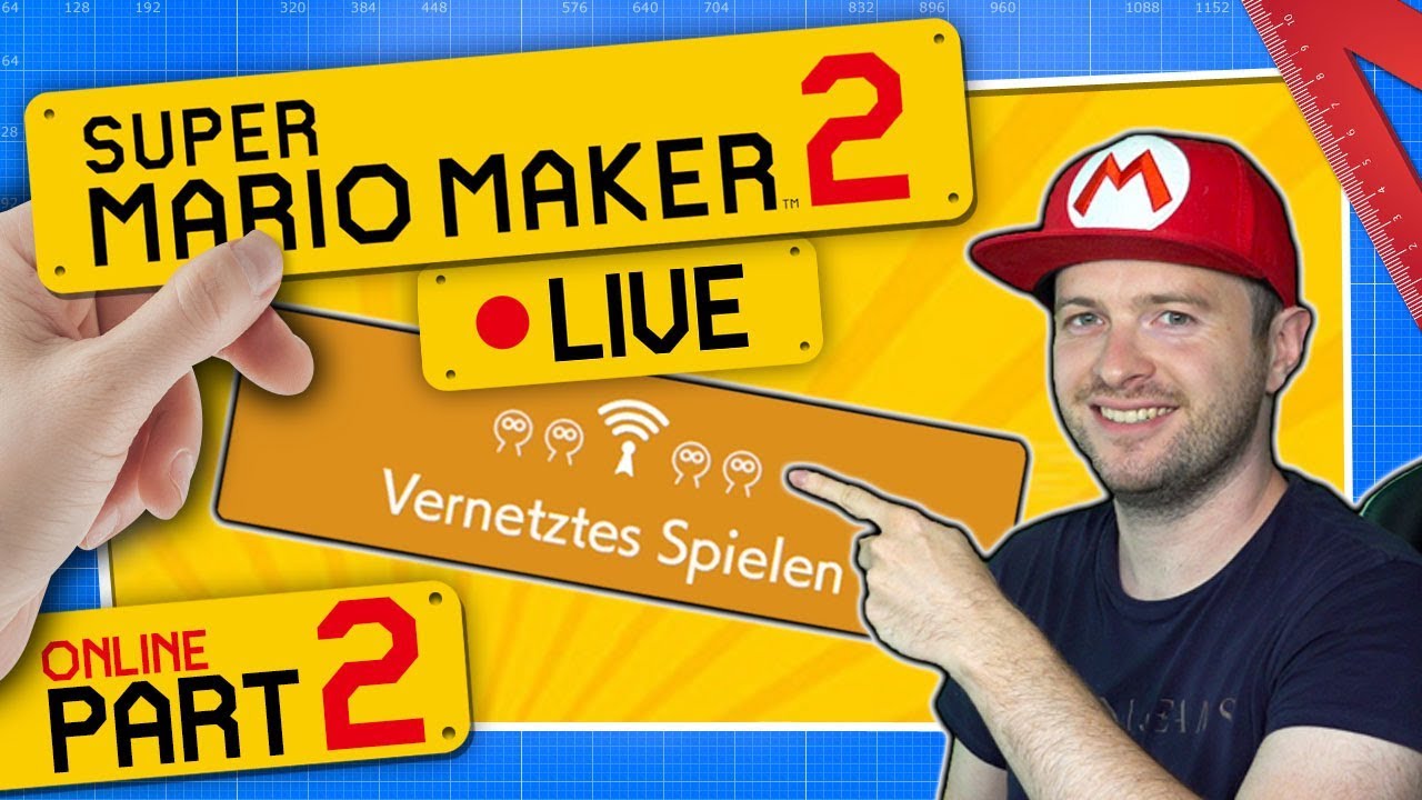 🔴 SUPER MARIO MAKER 2 ONLINE 👷 #2: Vernetztes Spielen | Bis Rang C
