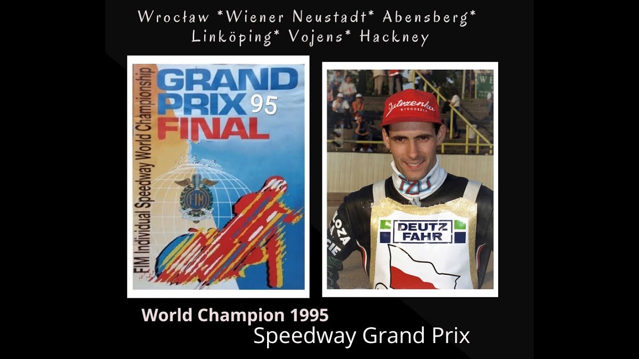 Tomasz Gollob - World Champion Speedway GP 1995 V Runda VOJENS (Highlights)