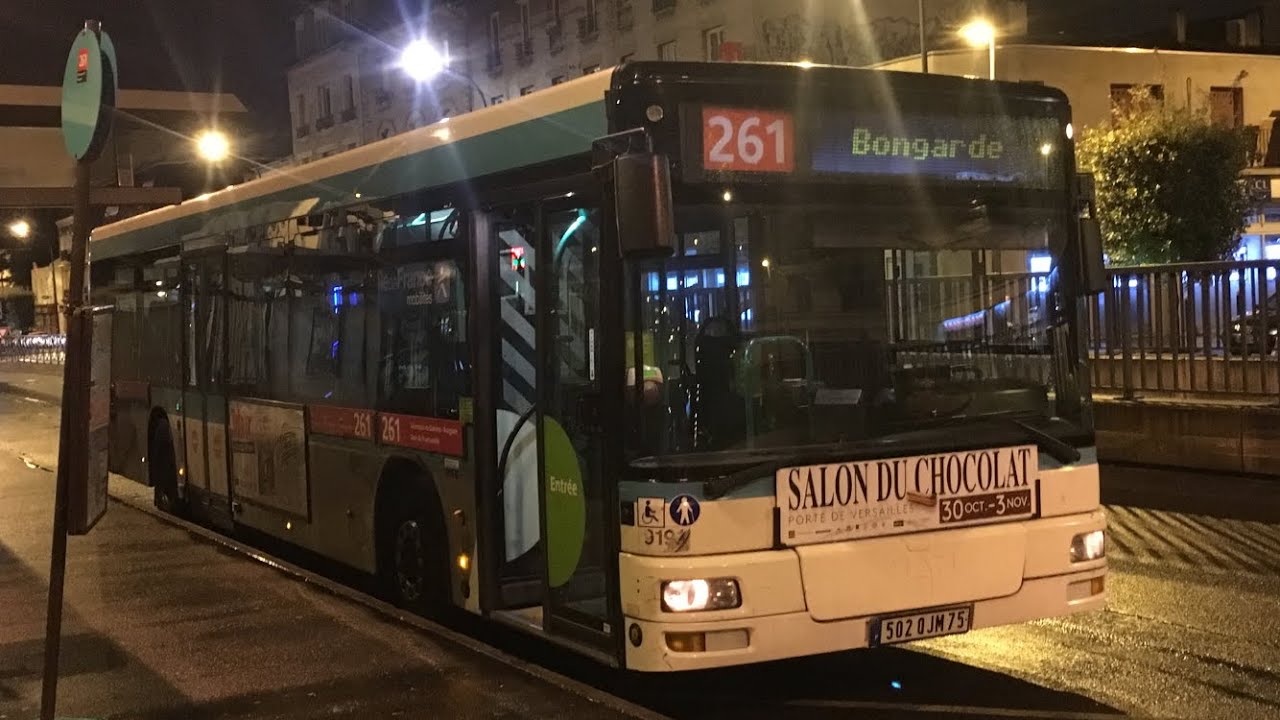 Bus RATP — Ligne 261 — ZAC Bongarde — Gare de Franconville — 9191