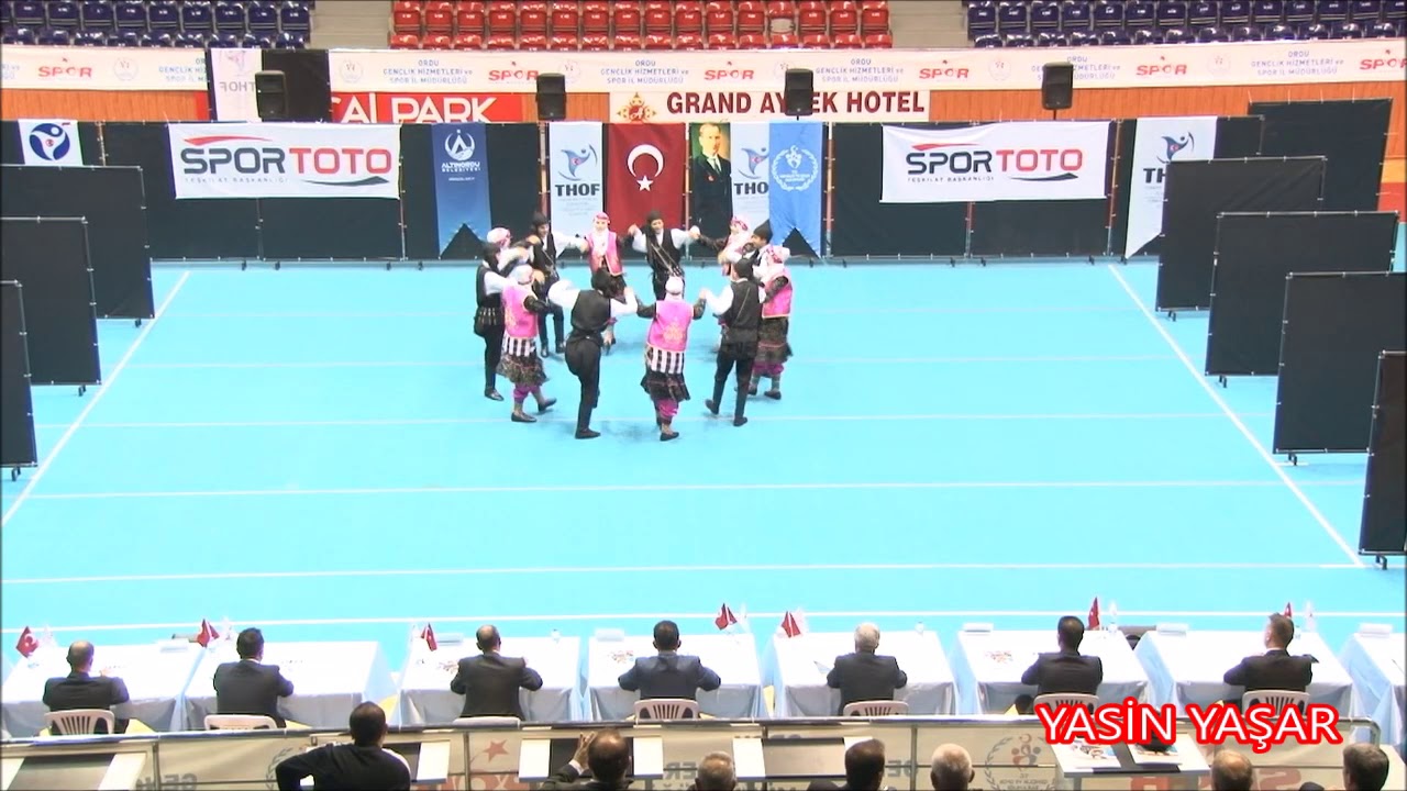 Ordu Cotyora Halk Oyunları GSK - Gençler Düzenlemesiz - THOF Horonlar Bölge Finali 2018 ORDU