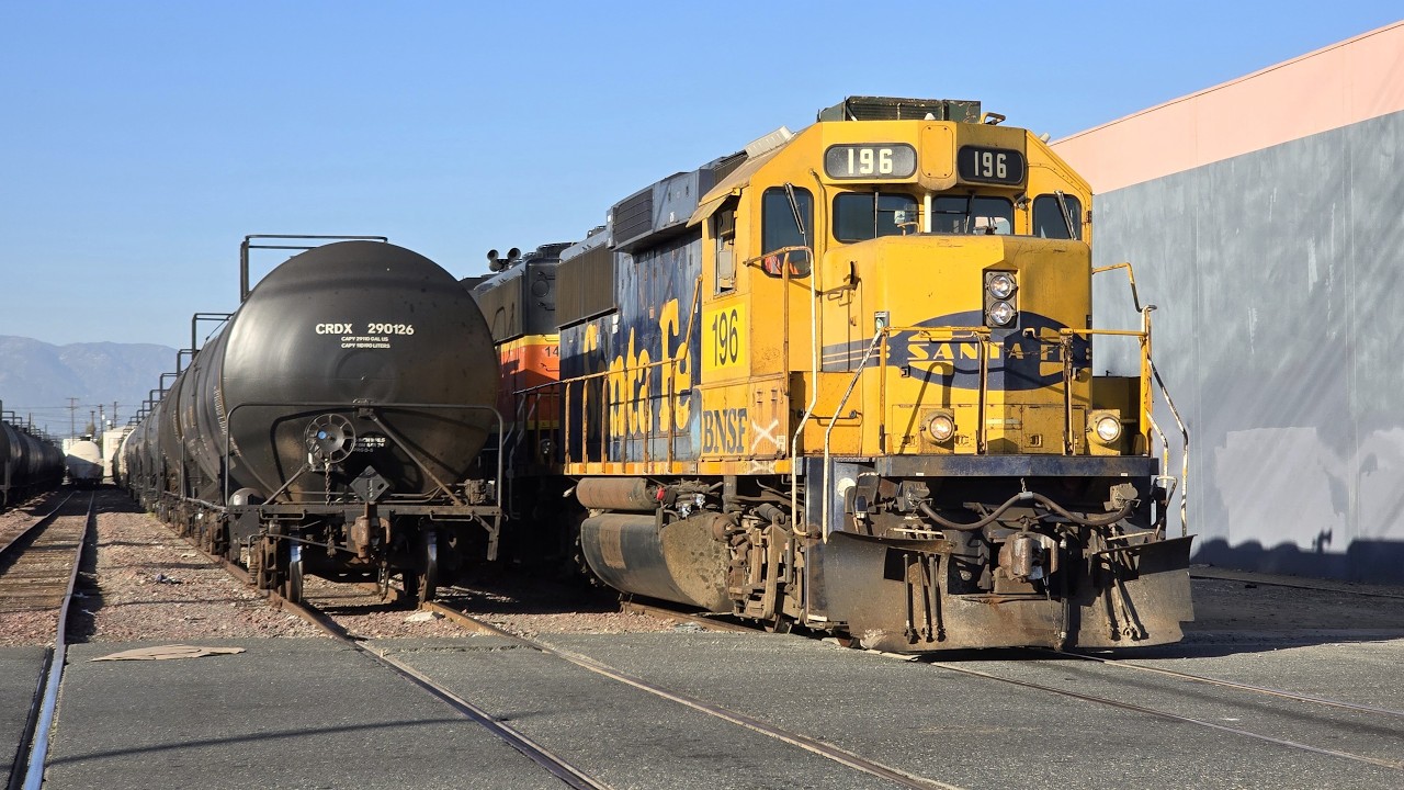 [HD] BNSF Y-LAC1121 Malabar Job Chase from Malabar to LAJ in Vernon, CA