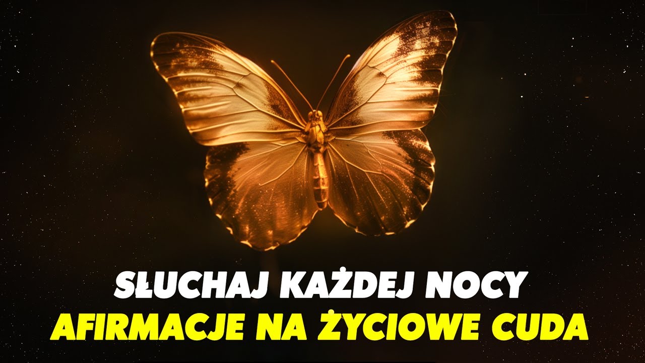 Efekt Motyla - Przyciągnij Nieoczekiwane Cuda i Niezliczone Szczęście w Swoim Życiu! | Afirmacje Sen