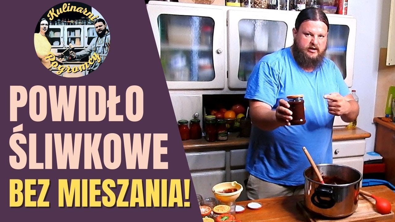 POWIDŁO ŚLIWKOWE bez mieszania! [ Przetwory na zimę ]