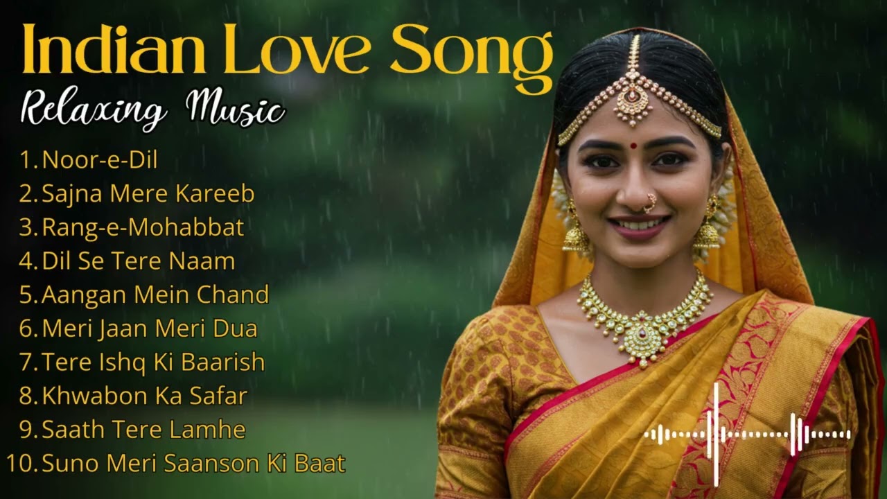 Romantic Relaxing Background Music | Indian Love Songs Mix 2025