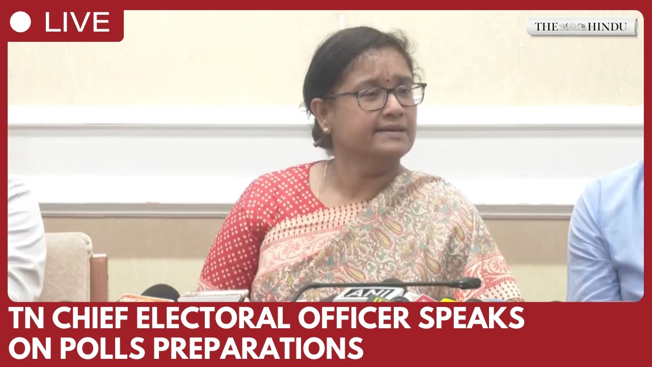 TN Chief Electoral Officer Archana Patnaik briefs media on Assembly poll preparations in Chennai