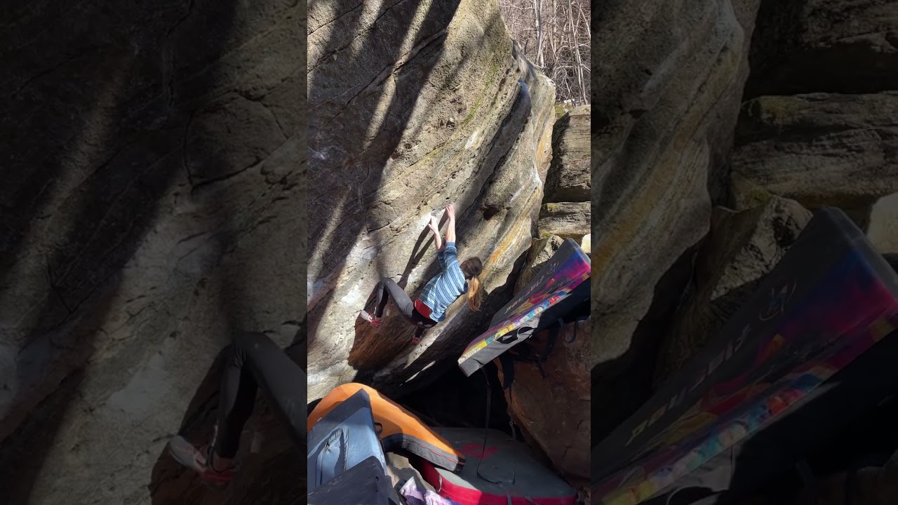 Pamplemousse 7C+/V10: Michaela Kiersch